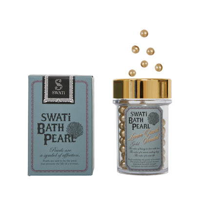 【Gift BOX】SWATi BATH PEARL® & HAIR ACCESSORY（GOLD）