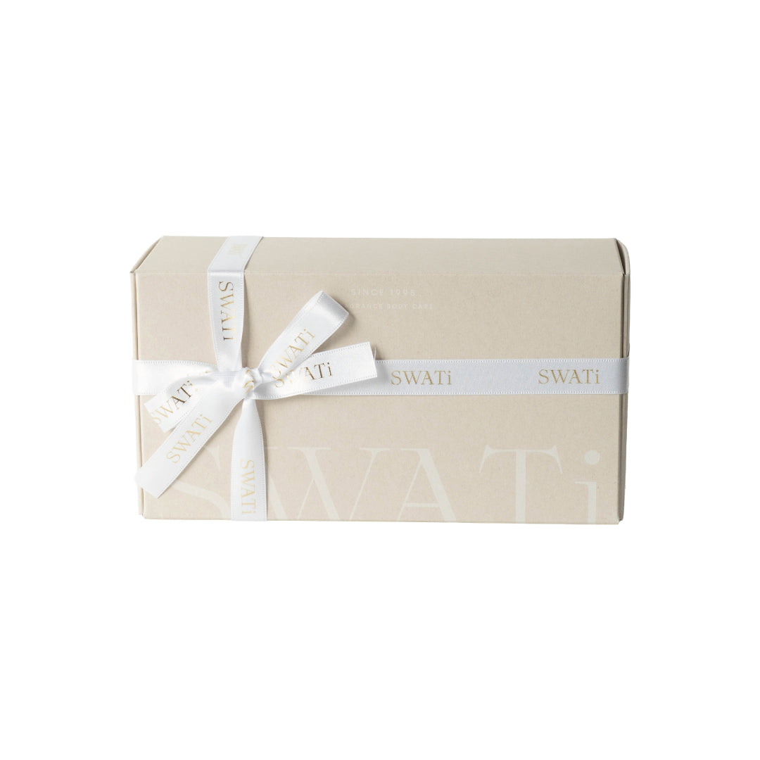 Gift BOX】SWATi BATH PEARL® & HAIR ACCESSORY（WHITE） – F.room