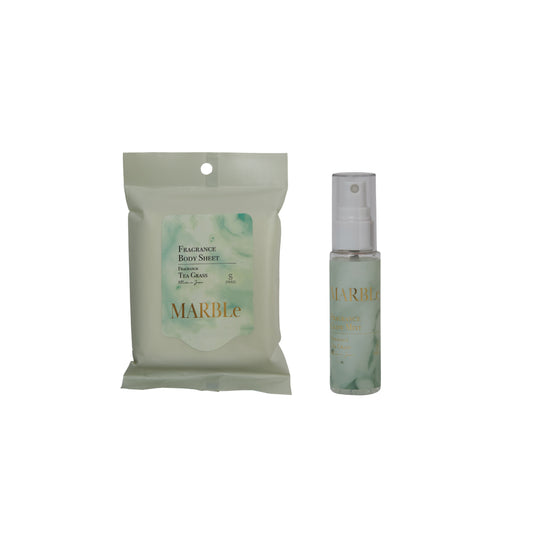FRAGRANCE BODY SHEET & MIST SET （TEA GRASSの香り）