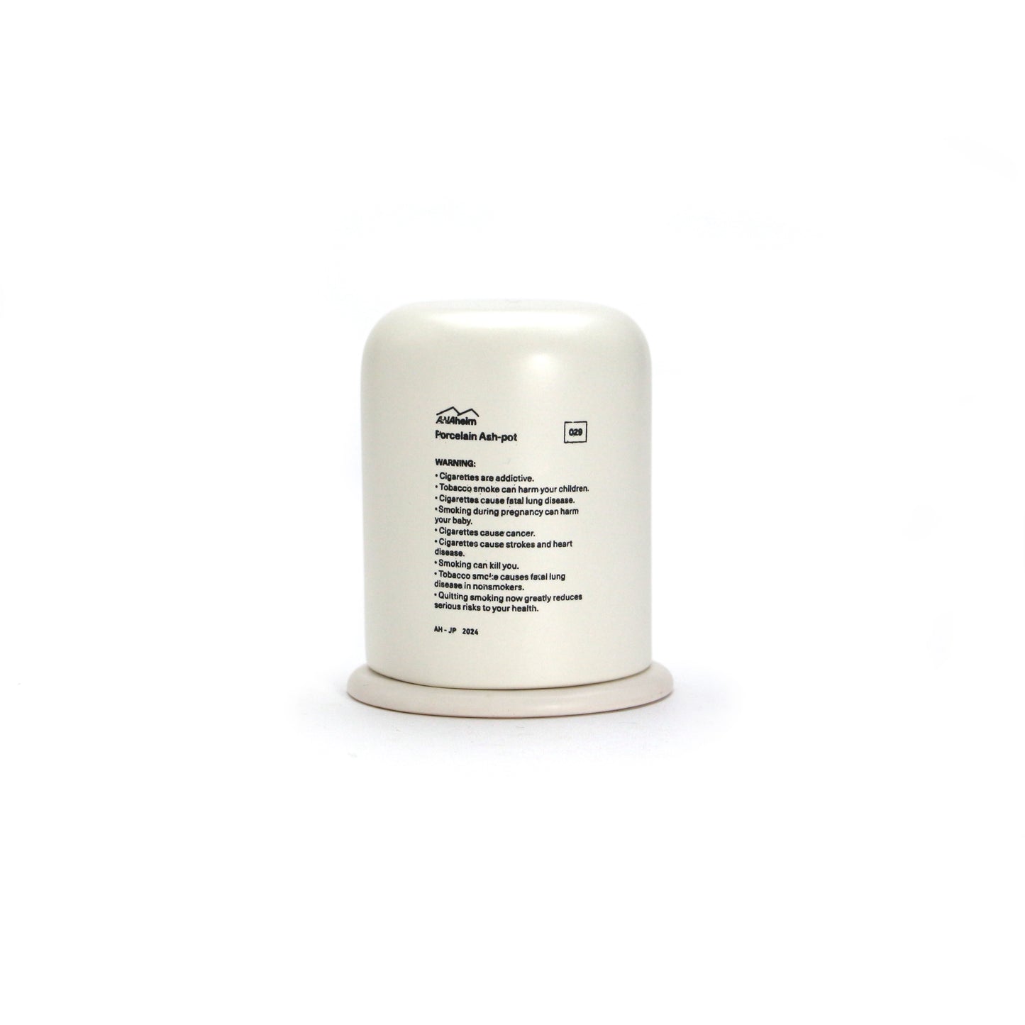 ANAheim Porcelain Ash-Pot "Ivory"