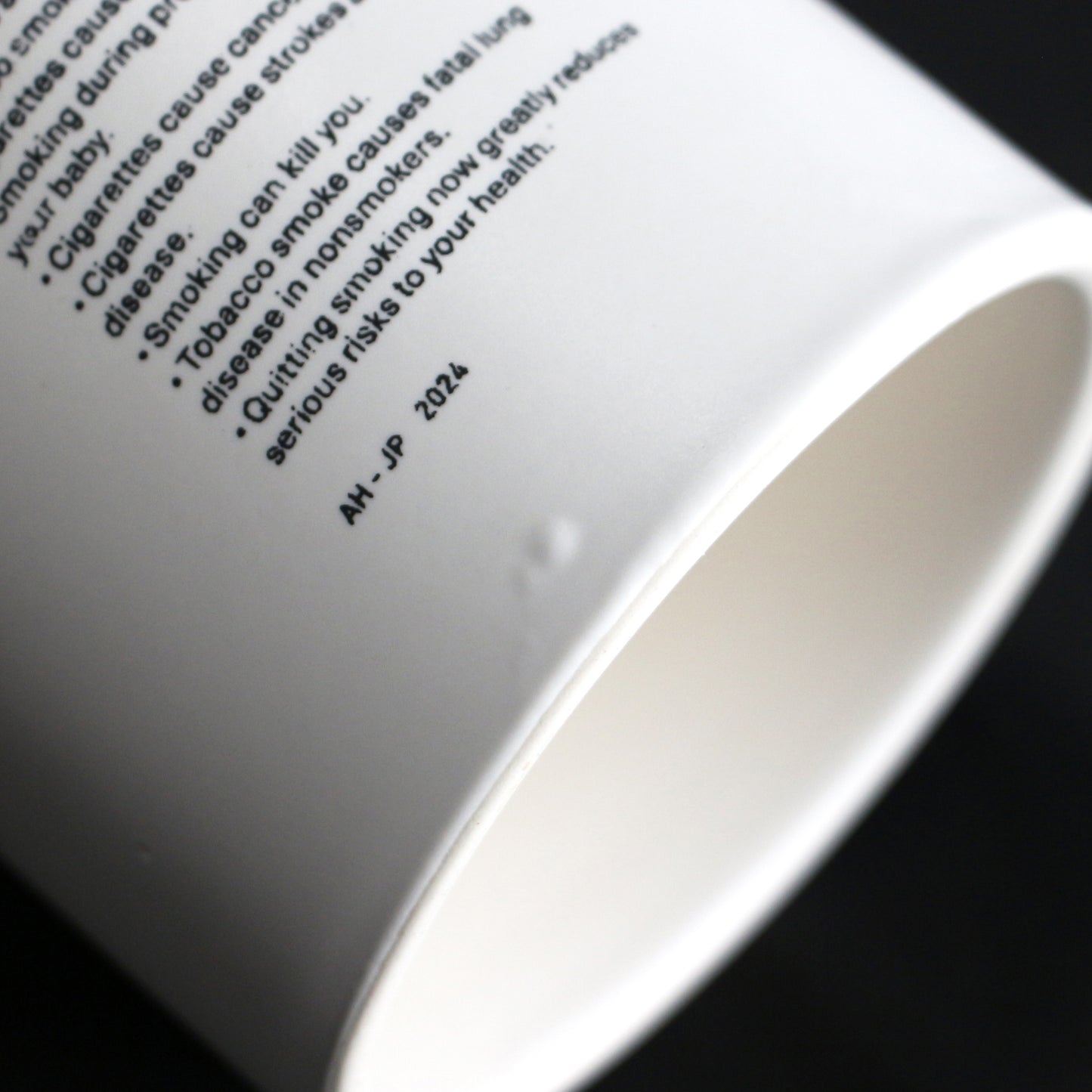 ANAheim Porcelain Ash-Pot "Ivory"