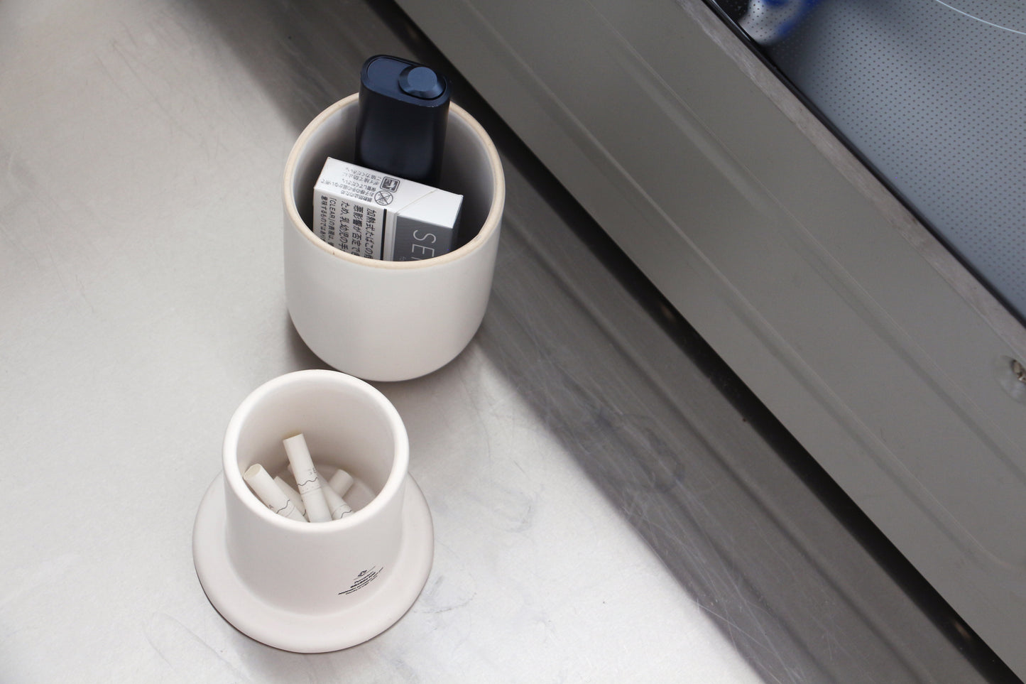ANAheim Porcelain Ash-Pot "Ivory"