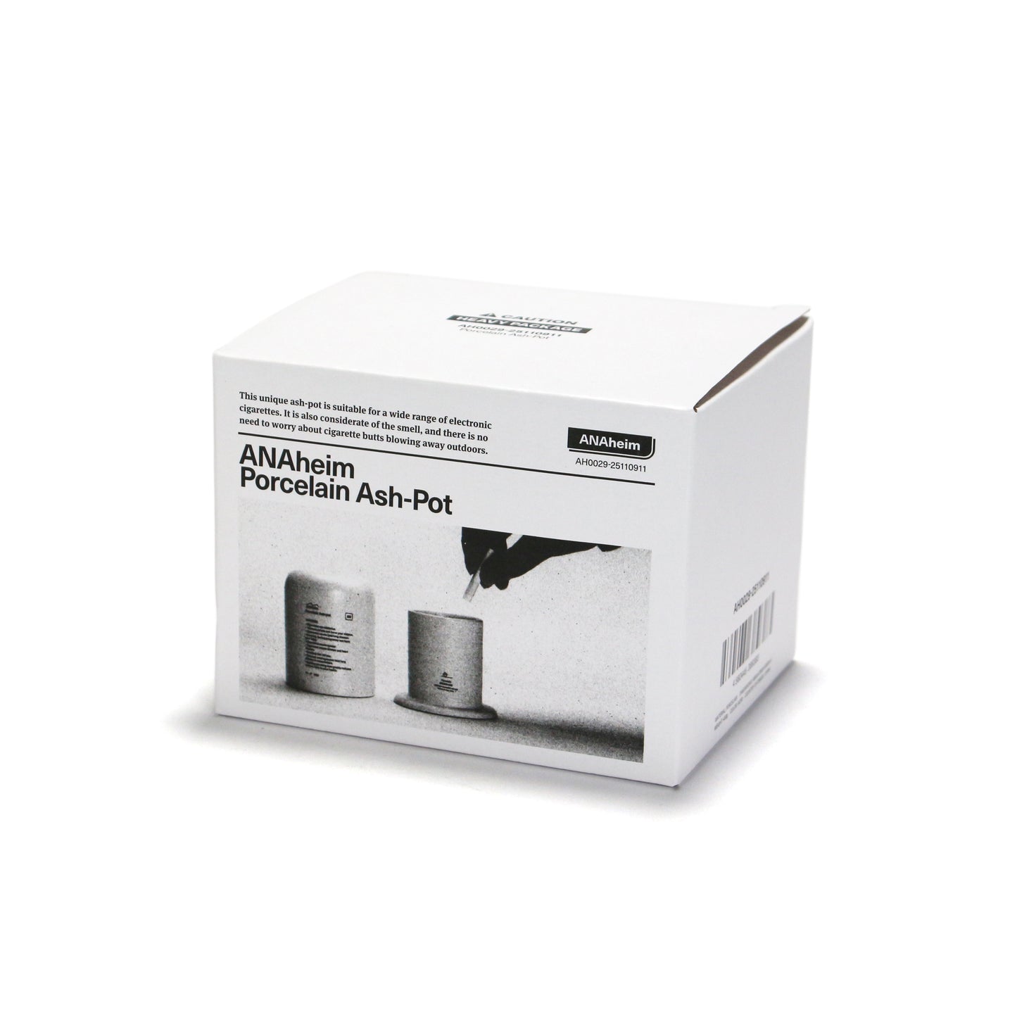 ANAheim Porcelain Ash-Pot "Ivory"