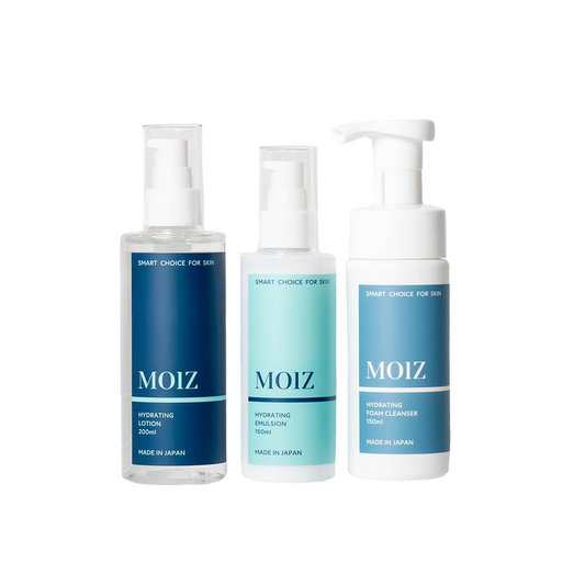 MOIZ SKIN CARE LOTION N & MILK N & FACE WASH 3点セット 200ml MOIZ SKIN CARE LOTION N & MILK N & FACE WASH 3点セット 200ml