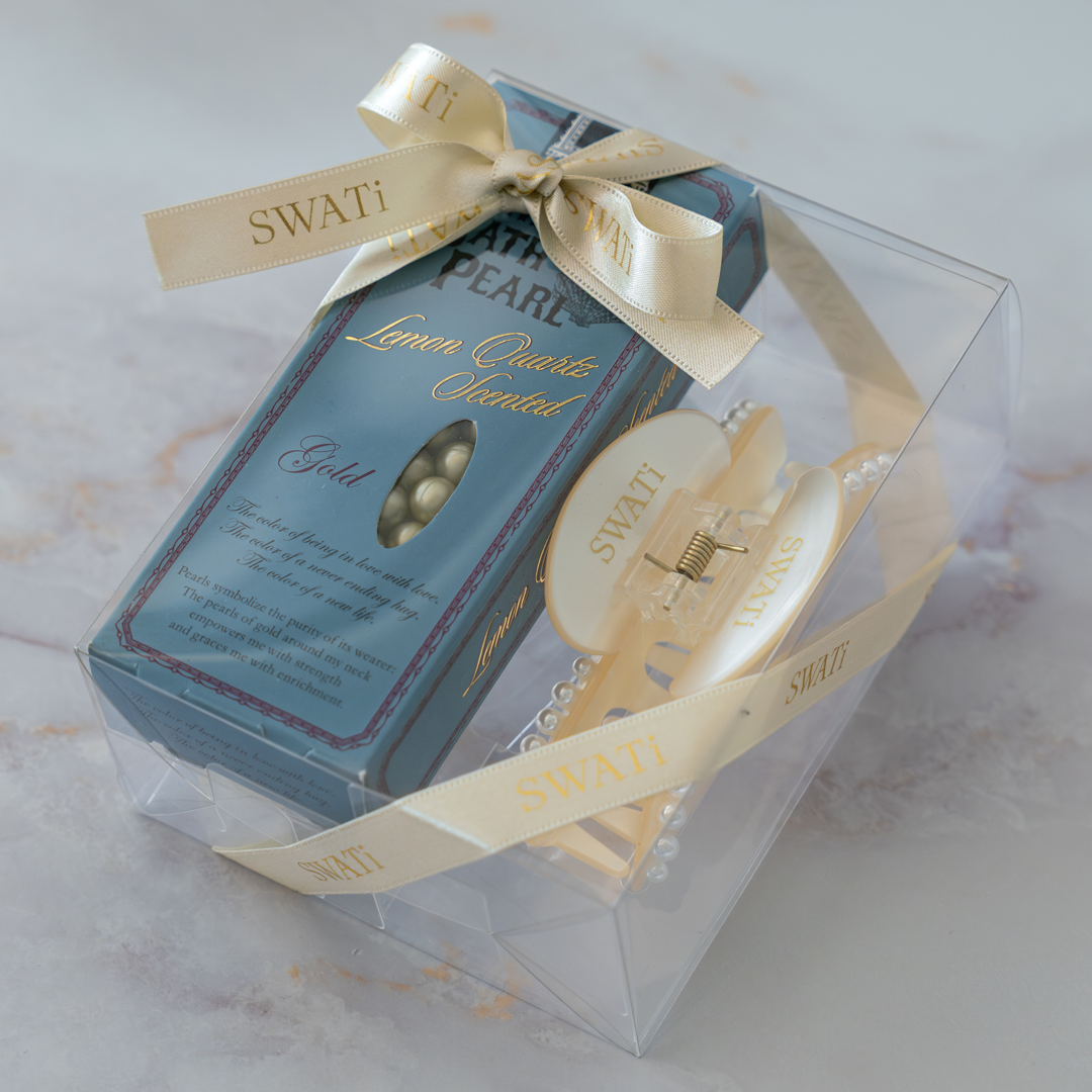 SWATi BATH PEARL® & HAIR ACCESSORY（GOLD）