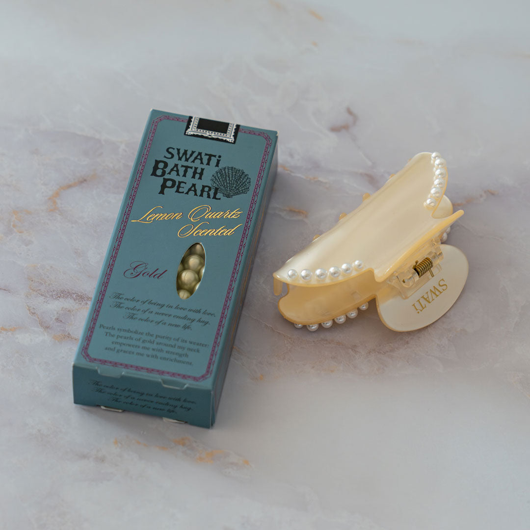 SWATi BATH PEARL® & HAIR ACCESSORY（GOLD）