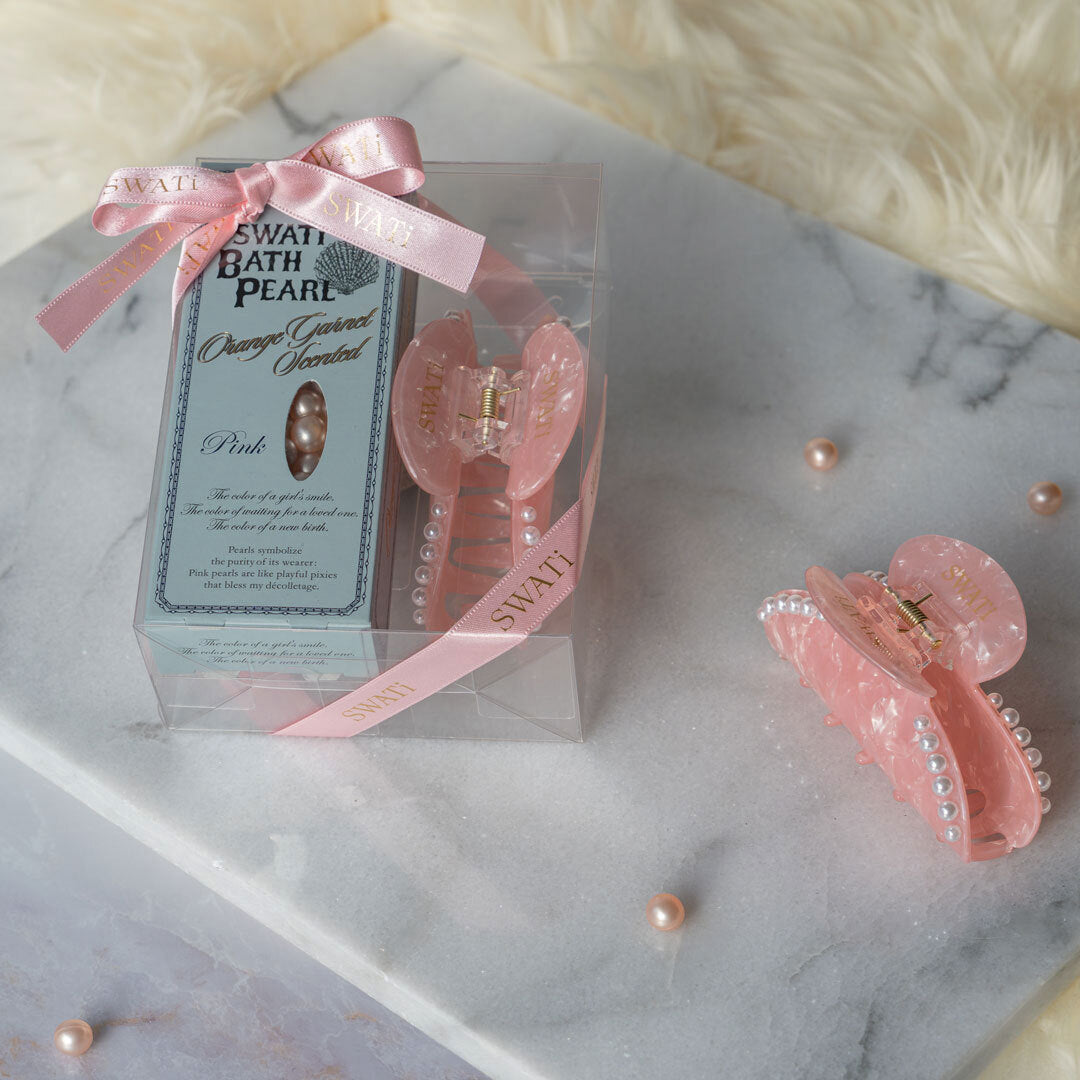 SWATi BATH PEARL® & HAIR ACCESSORY（PINK）