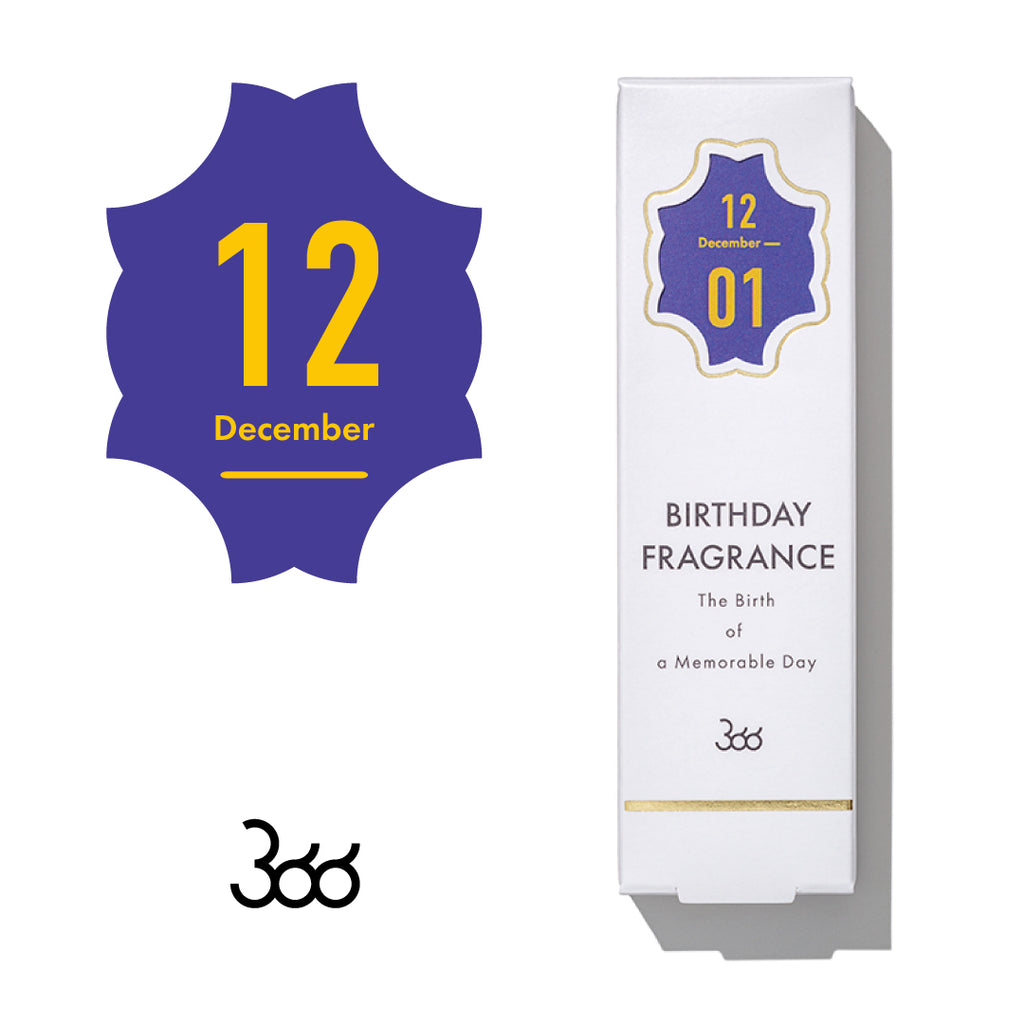 366】BIRTHDAY FRAGRANCE December(サンロクロク バースデー 